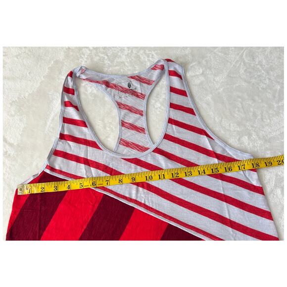 Free People Keep Rolling Tank Women's Printed Red/White Racerback Size XS NWT - Picture 4 of 8